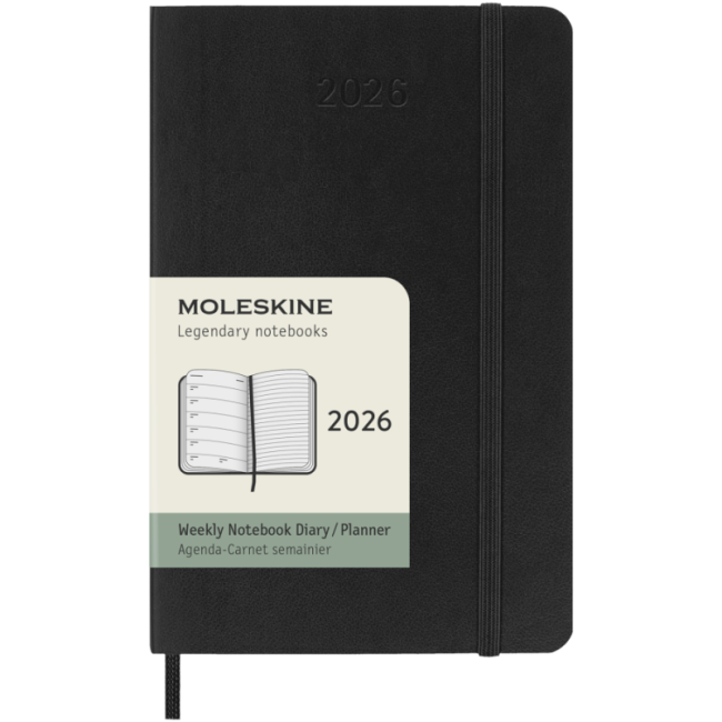 Agenda de poche hebdomadaire Moleskine ® 