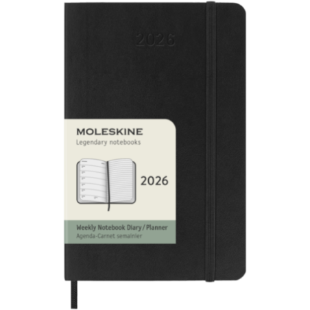Agenda de poche hebdomadaire Moleskine ® 