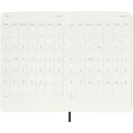Agenda de poche hebdomadaire Moleskine ® 