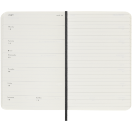 Agenda de poche hebdomadaire Moleskine ® 