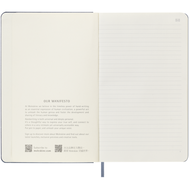 Carnet personnalisé Moleskine ® Smart L 