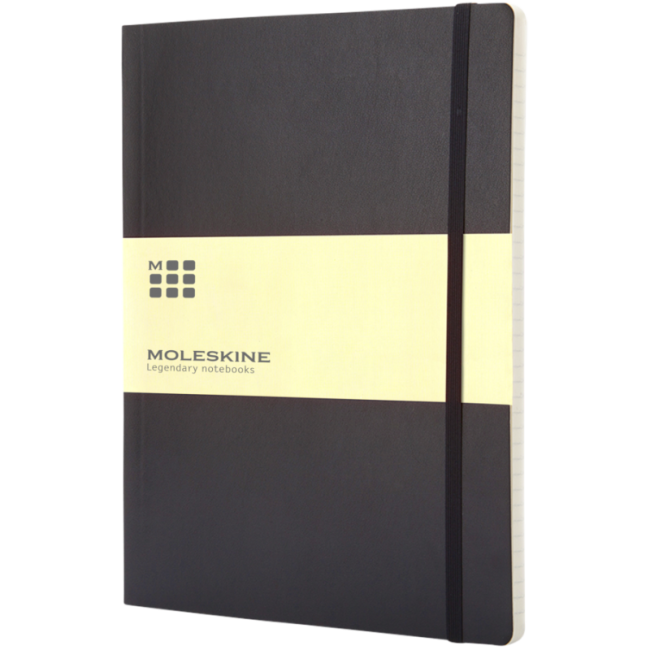 Carnet à couverture souple Moleskine ® Classic XL ligné 