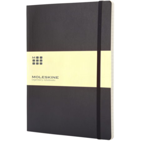 Carnet à couverture souple Moleskine ® Classic XL ligné 