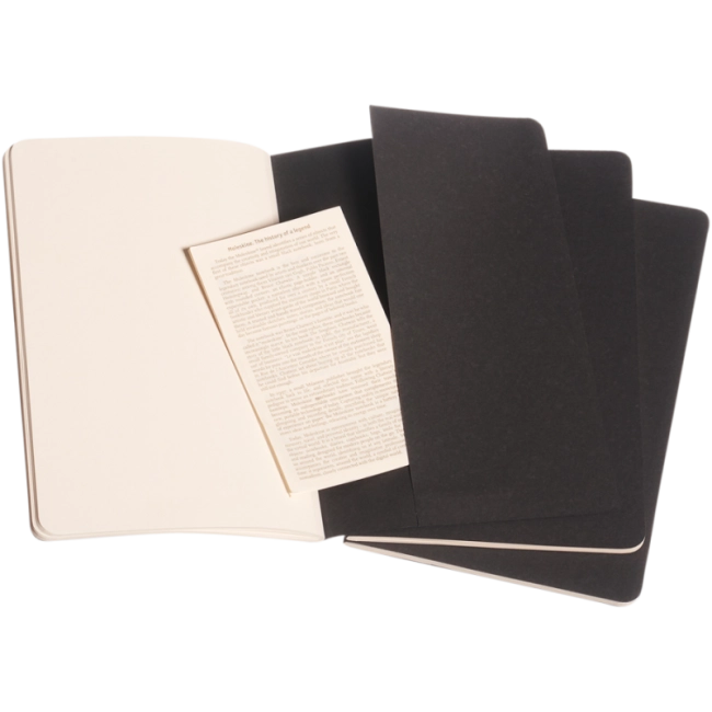 Journal cahier personnalisé Moleskine ® L 