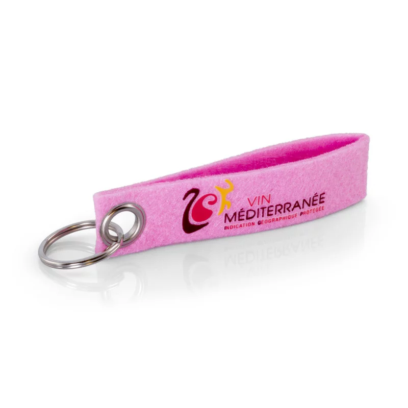 Porte-clés Feutrine Personnalisé - Personnalisé