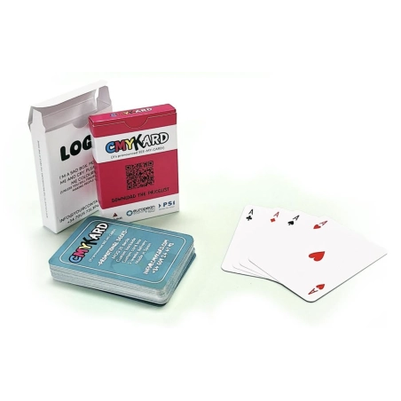 Jeu de 54 cartes personnalisable Eco 