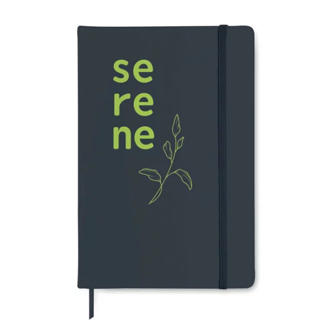 Carnet A5 Publicitaire Soft Touch Ligné 
