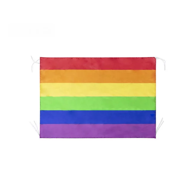 Drapeau publicitaire rainbow 