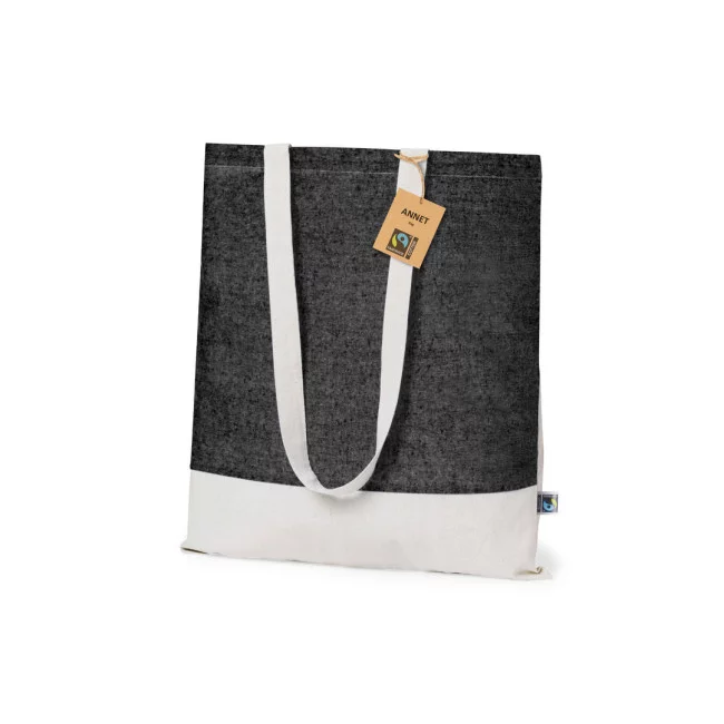 Sac shopping publicitaire Annet Fairtrade 
