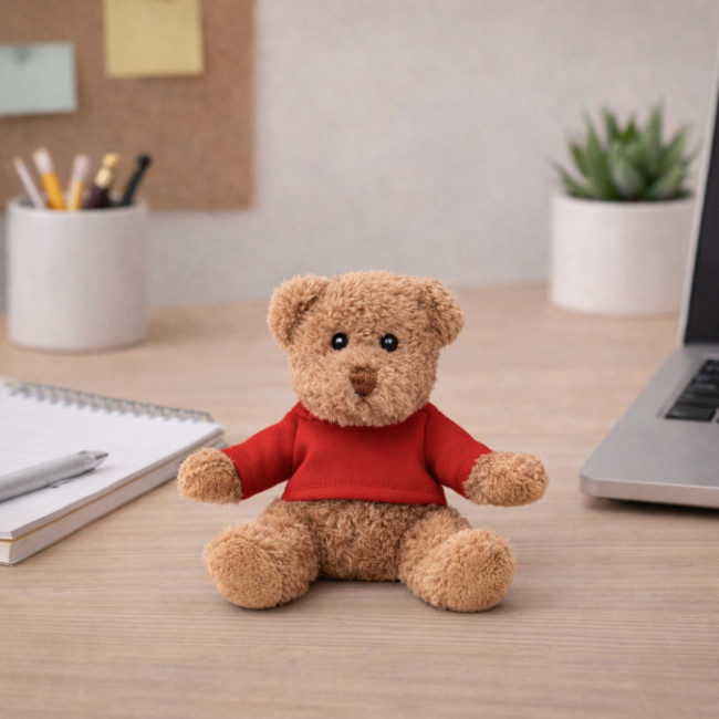 Ours en peluche publicitaire Johnny T 