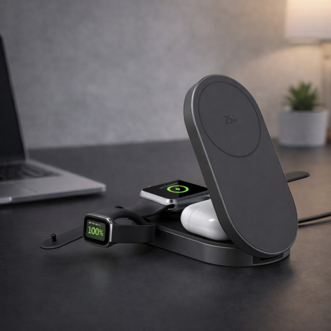 Chargeur sans fil pliable 25W Quantum 