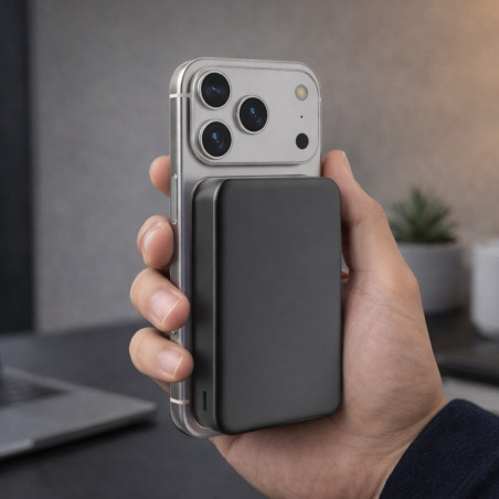 Powerbank magnétique personnalisée Quantum 
