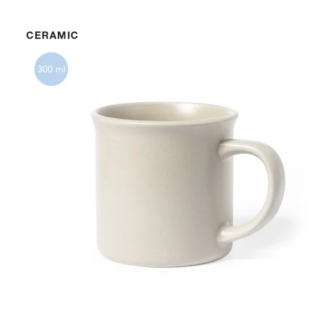Mug publicitaire en céramique Byren 300 ml