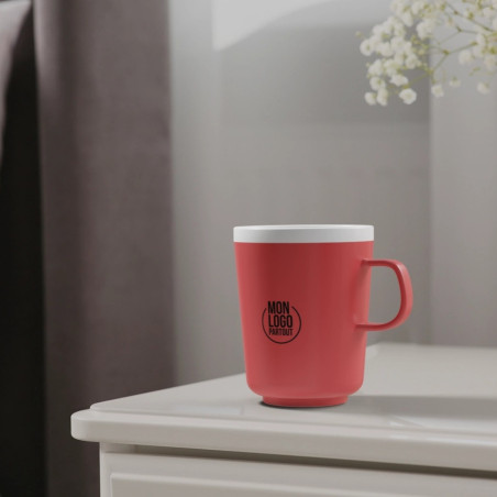 Tasse personnalisable en céramique Lilio 310 ml 