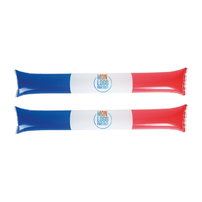 Bâtons de supporters français personnalisés 