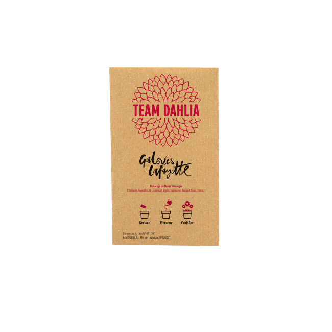 Grand sachet de graines personnalisable 
