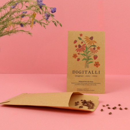 Grand sachet de graines personnalisable 