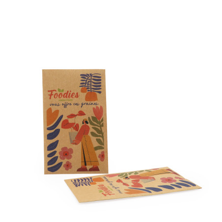 Grand sachet de graines personnalisable 