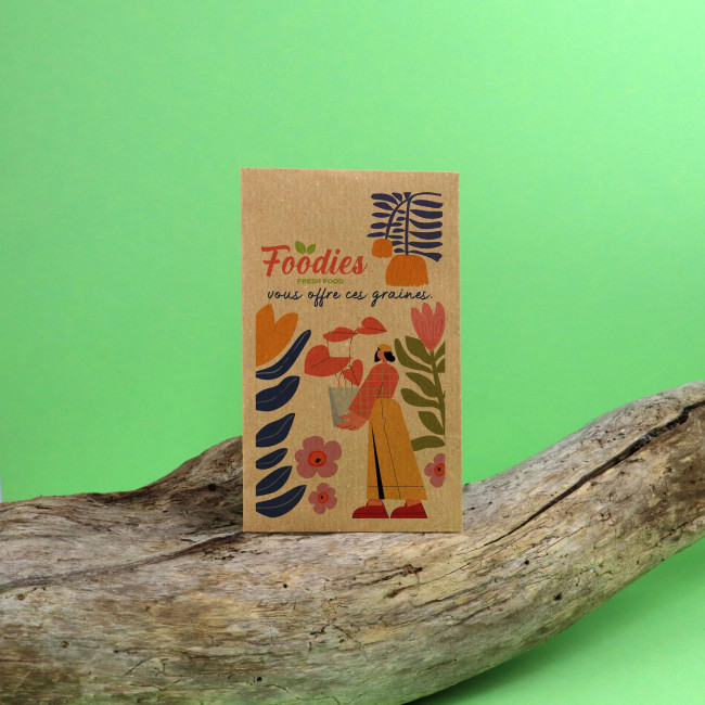 Grand sachet de graines personnalisable 