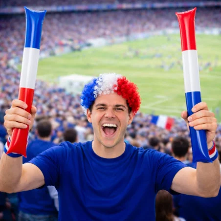 Bâtons de supporters français personnalisés 