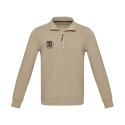 Pull personnalisé col camionneur en polycoton recyclé Tin 