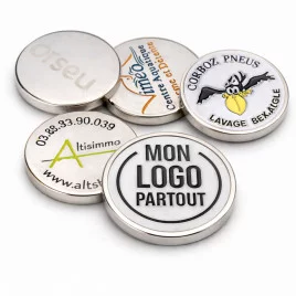 Jeton métal personnalisé Met