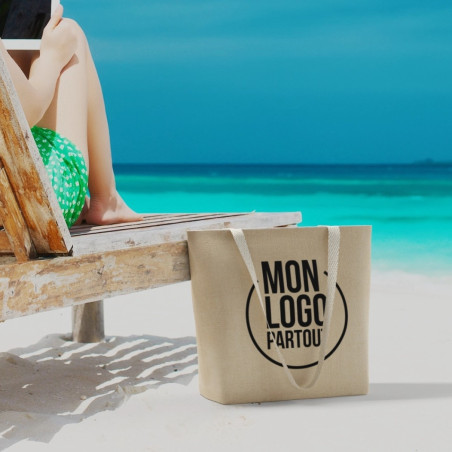Sac shopping isotherme personnalisé Juta 