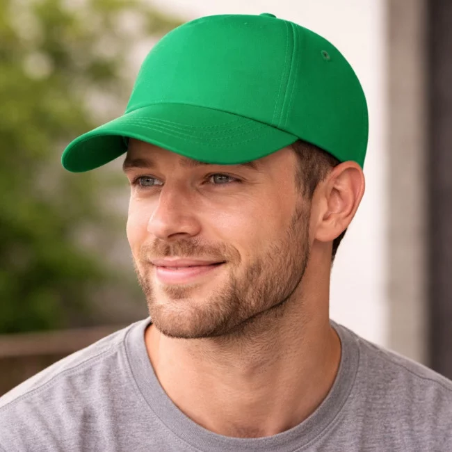 Casquette publicitaire 5 pans GREENY 