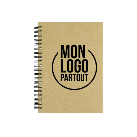 Carnet à spirales personnalisable Mendel 