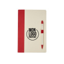 Carnet et stylo en briques de lait recyclées Dairy Dream 