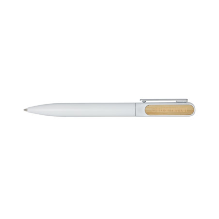 Stylo bille personnalisé en aluminium recyclé Blanca 