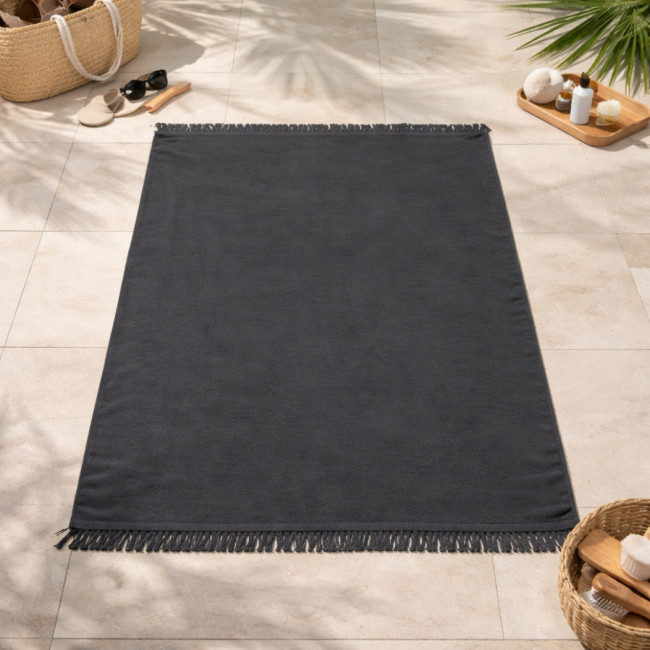 Serviette hammam personnalisée AWARE™ Ukiyo Keiko 100x180cm 