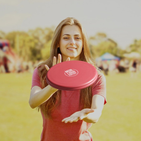Frisbee personnalisé en plastique recyclé Orbit 
