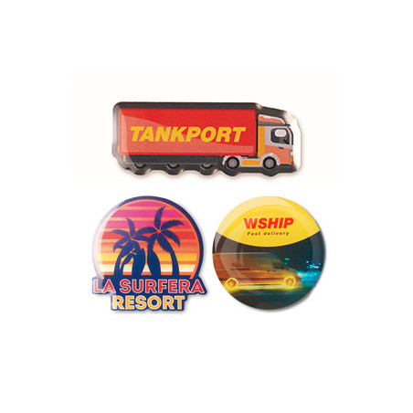 Pin’s Publicitaire Marquage Quadri Pin’s Publicitaire Marquage Quadri