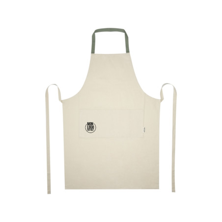 Tablier personnalisé en coton recyclé Nia 