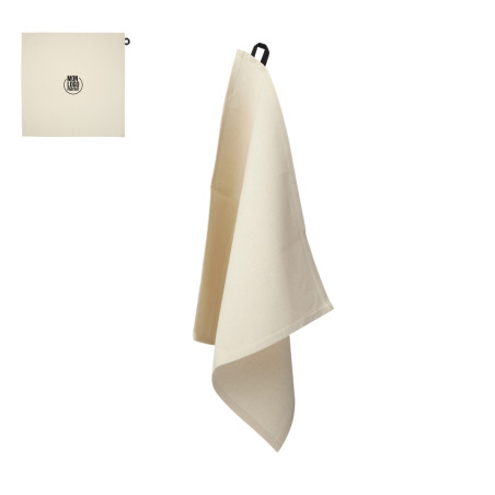 Torchon de cuisine personnalisé en coton recyclé Alora 