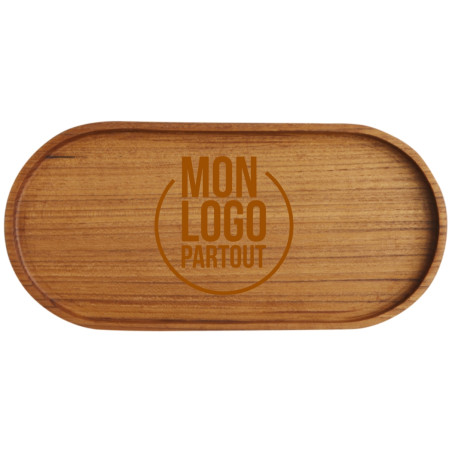 Plateau personnalisé en teck Originalhome 
