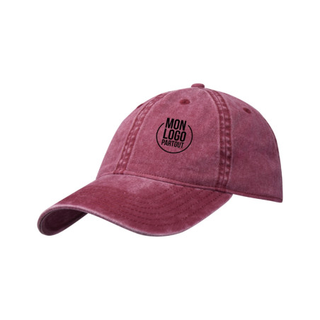 Casquette personnalisée effet délavé Grafton 