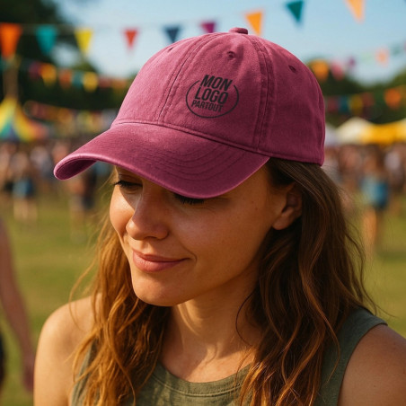 Casquette personnalisée effet délavé Grafton 