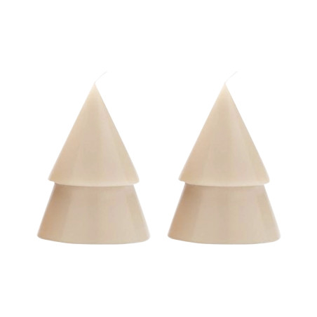 Boîte de 2 bougies de Noël format moyen Originalhome 