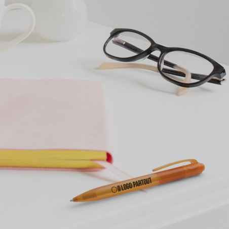 Stylo personnalisé en plastique océanique Thalaasa 