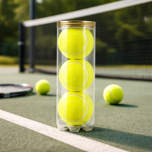 Balles de tennis personnalisées en tube 