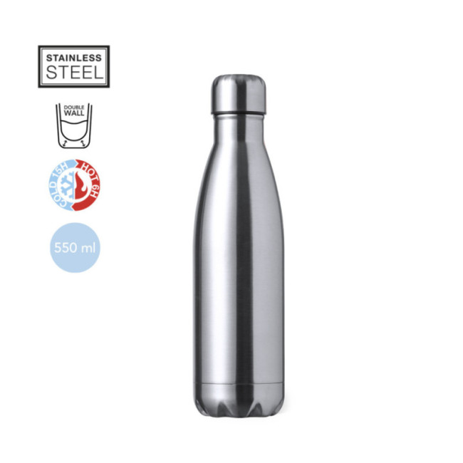 Gourde isotherme personnalisée Liyar 550 ml 