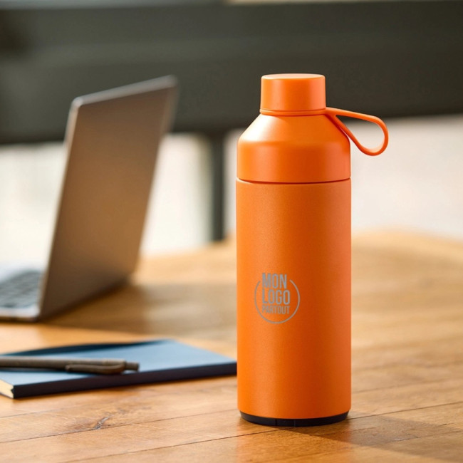 Gourde isotherme personnalisée Ocean Bottle 1L 