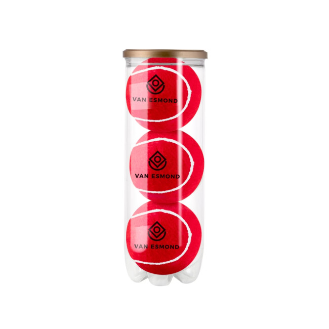 Balles de padel personnalisées en tube Colour 
