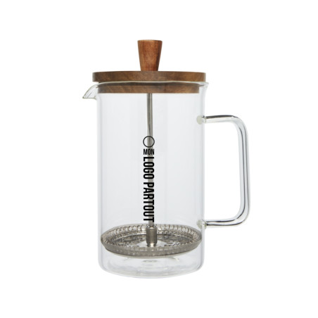 Cafetière à piston personnalisée Ivorie 600 ml 