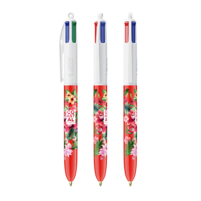Stylo BIC ® 4 Couleurs Lanyard 