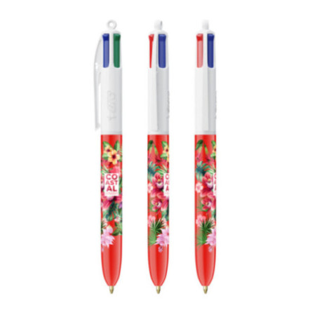 Stylo BIC ® 4 Couleurs Lanyard 