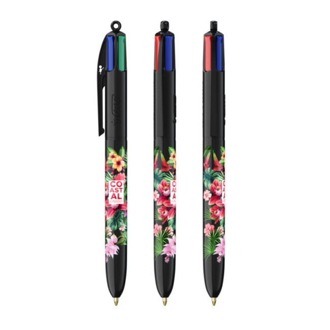 Stylo BIC ® 4 Couleurs Lanyard 