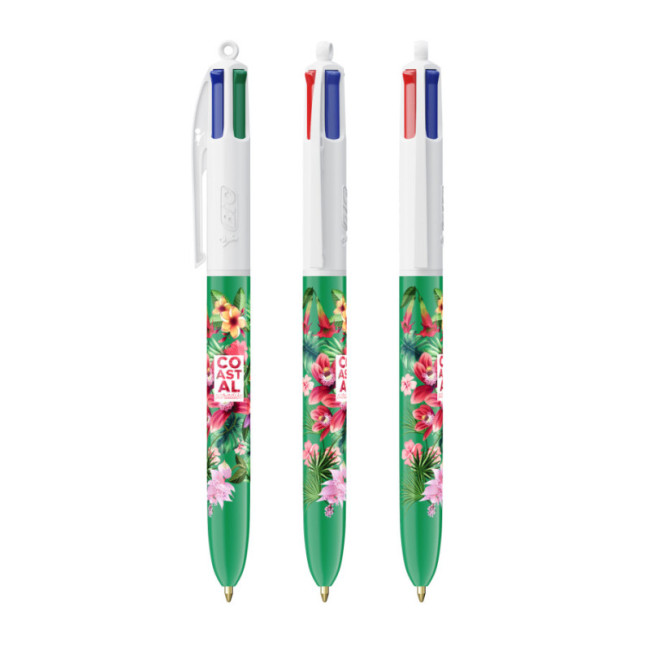 Stylo BIC ® 4 Couleurs Lanyard 